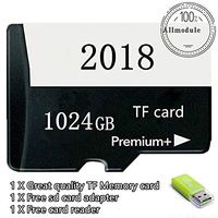 FidgetKute 2018 New 1TB Micro Memory Card Storage 1024GB 1TB for 512GB Micro SD Card Slot Black 1024GB