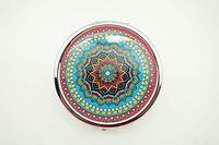 Metal Pill Case (Kaleidoscope) with Mirror