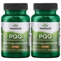 Swanson Pqq Pyrroloquinoline Quinone 20 mg 30 Veg Caps 2 Pack