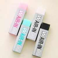 24 pcs/Lot Wair in plastic erasers Plus magic eraser for pencil Stationery Office supplies gomas de borrar