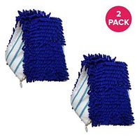 Think Crucial Replacements for O-Cedar Microfiber Flip Pad Fits Dual Action Floor Mops (2 Pack)