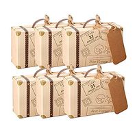 Kingsley 50pcs Retro Postal Service Plane Pattern Wedding Birthday Favor Gift Candy Party Boxes