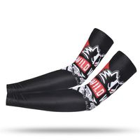 XNWH Outdoor Sleeve Summer Sunscreen Ice Sleeve Men and Women Ice Silk Tattoo Print Riding Sleeve Suitable for Basketball Running