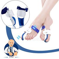 Bunion Correction Pads, Foot Pain Relief Splint, Big Toe Straightener Protector, Overlapping Toes Orthodontic Separators, Plantar Fasciitis Inserts Alignment Corrector - Hallux Valgus, Hammer Toe