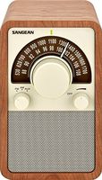 SANGEAN WR-15WL AM/FM Tabletop Radio (Walnut)