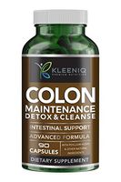 KLEENIQ ® 30 Day Colon Cleanse & Detox 90 Capsules- Soft Formula for Daily use-for Monthly Supply–Support Cleansing Detox-Weight Loss Pills–for Best Potency to Absorb Vitamins, Mineral and Nutrients.