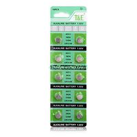 AG11 362 SR721SW SR58 TR721 SR721 162 S12 Alkaline Coin Cell Button Batteries for Watch Calculators 10Pcs,for Wristwatches Calculators Toys Remote Controllers Las Pointers