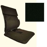McCartys Sacro Ease Xtra Pad Series BRSC RXM XP Ergonomic Coccyx Cutout Car Seat Support Black Fabric Plus Free Ergonomics Ebook