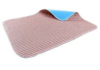 BIHIKI Washable and Reusable Incontinence Bed Pads,Waterproof Urine Pad, Bed Pad,Underpad Protector for Adults,Elderly,Kids,Pets (L:35"X55")
