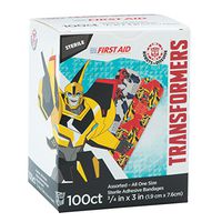 Transformers Bandages - First Aid Kid Supplies - 1200 Per Pack