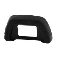uxcell® DK-21 Rubber Eye Cup Black for Nikon D80 D90 D200 D600 D610 D7000
