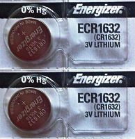 Energizer CR1632 Lithium Battery 3V (2 Batteries per pack)