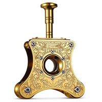 OLT- Smoking set Exquisite Flower Pattern Cigar Cutter Table Top Cigar Guillotine V Cut Cigar Knife for Most Size of Cigars Suitable as a