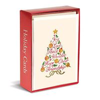 Joy, Love, Peace Tree Boxed Note Cards