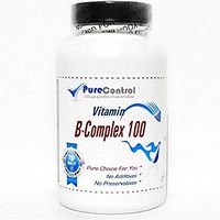 B-Complex 100 Vitamin // 200 Capsules // Pure // by PureControl Supplements