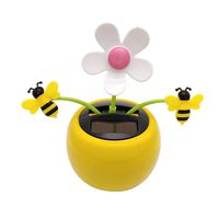 Solar Dancing Flower, Solar Powered Dancing Toy Solar Powered Dancing Flower Swinging Animated Dancer Toy Car Decoration D Cost-effective and Good Quality