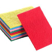 10PCS Cleaning Sponges, Dish Cloth for All Purpose Dish Washing, Sponges, Sponge Scouring Pads, Wash Cloths, Rags, Brush, Universal Sponge Brush Set Kitchen Cleaning Tools Helper (Random)