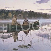 Hi-Look Microfiber Cleaning Cloth - Canoers Calling Moose