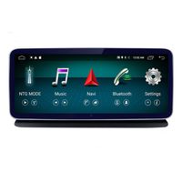 10.25" Round Corner 1920x720 Resolution Blu-ray HD Car Touch Screen for Mercedes Benz C GLC Class S205 W205 C205 A205 2015-2019 NTG5.0 Navigation Stereo Radio
