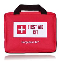 First Aid Kit -205 Pieces-All Purpose for Emergency and Survival Situations, Backpacking, for Home, Car, Camping, Hiking, Travel and Sports