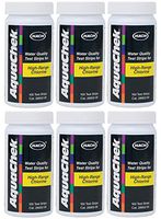 AquaChek High Range Chlorine Test Strips (100 Count) (6 Pack)