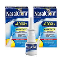 NasalCrom Nasal Spray Allergy Symptom Controller | 200 Sprays | .88 FL OZ | 2 Pack