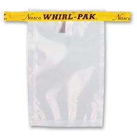 Nasco Whirl-Pak B01009WA Sample Bag, 125 mm Length x 75 mm Width x 0.057 mm Thickness, 58 mL Capacity (Pack of 500)