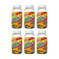 Stacker 2 Fat Burner Capsules, Ephedra Free, 100-Count Bottle (Pack of 6)
