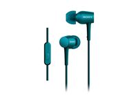 SONY h.ear in canal type earphone High-Resolution sound with remote control microphone viridian Blue MDR-EX750AP / L