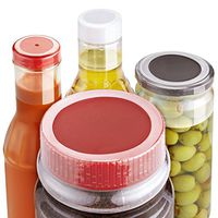 2.75"dia Clear PVC Safety Seal Shrink Band Tubing Wrap Neckband