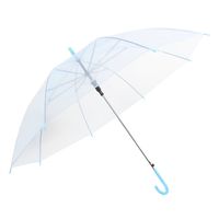 ESHOO Transparent Dome Shape Automatic Semi-Umbrella for Rain & Wind