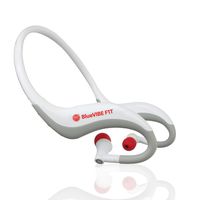 GOgroove BlueVIBE F1T Bluetooth Running Headphones with IPX6 Water-Resistant Protection, Handsfree Microphone, and Playback Controls - Behind Head Wireless Headset for Fitness and Exercise Use