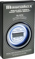 DFX Sports and Fitness 14000BLACK Magnalinx Magnetic Therapy Bracelet - Black
