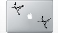 Humming-Bird HenryDecal5550569 Set Of Two (2x) , Decal , Sticker , Laptop , Ipad , Car , Truck