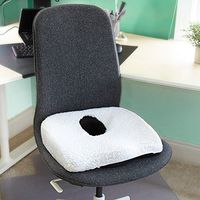 Premium Comfort Seat Cushion – Orthopedic Memory Foam Coccyx Cushion for Tailbone Pain – Office Chair Car Seat Cushion – Low Back Pain & Sciatica Relief