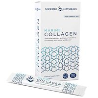 Nordic Naturals Marine Collagen Powder - Supports Healthy Skin and Helps Stimulate Collagen-Producing Cells Throughout The Body*, Strawberry, 15 Packets