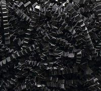 6oz Bag U Choose Size Jet Black Gift Basket Shred Crinkle Paper Grass Filler Bedding nfLG -1226