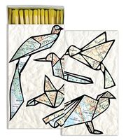 HomArt Matches - Origami Birds (Set of 3)