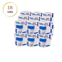 DFHYAR 18 Rolls Toilet Paper Bulk, Silky Smooth Soft Professional Series Premium 3-Ply Toilet Paper, Home Kitchen Toilet Tissue, Soft, Strong and Highly Absorbent Toilet Paper Bulk for Daily Use
