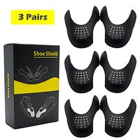 3 Pairs Anti-Wrinkle Shoes Protector Toe Box Against Shoe Creases, Prevent Sports Shoes Crease for Men's 7-12/ Women's 5-8