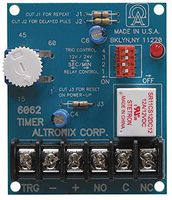 Altronix Phenolic or Fiberglass Time r- Multifunction, 12/24VDC - 6062, (Pack of 2)