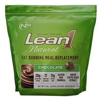 Lean1 Natural Chocolate 5 Pound, Fat Burning Meal Replacement by Nutrition53