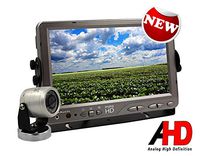 AgCam Durable Waterproof High Definition Camera System, AHD 9in Backlit LED Monitor w/Camera. Waterproof Rear View System Perfect for Tractors, Ranchers, balers. Better Than ToughCam. Made in USA