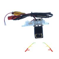 LED HD CCD Night & Adjustable Angle Car Rear View Camera for BMW 3 E46 E90 E91 E92 5 E39 E60 E61 X5 E53 E70 & Vehicle Camera Waterproof and Shockproof Reversing Backup Camera (12 LED)