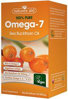 Natures Aid Sea Buckthorn Oil 500mg 60 Vegetarian Softgels
