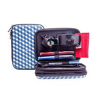 Glucology™ Diabetic Travel Case - Organizer for Blood Sugar Test Strips, Medication, Glucose Meter, Pills, Tablets, Pens, Insulin Syringes, Needles, Lancets (Blocks, Regular)…