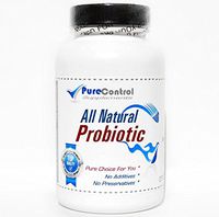 All Natural Probiotic // 200 Capsules // Pure // by PureControl Supplements