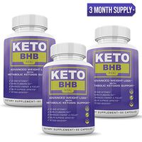 Keto BHB Real - Advanced Weight Loss with Metabolic Ketosis Support - 180 Capsules - 90 Day Supply