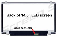 BOE HB140WX1-300 Replacement Screen for Laptop LED HD Matte