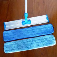 24" Microfiber Aluminum Mop Hardware and (2) Pads Kit
